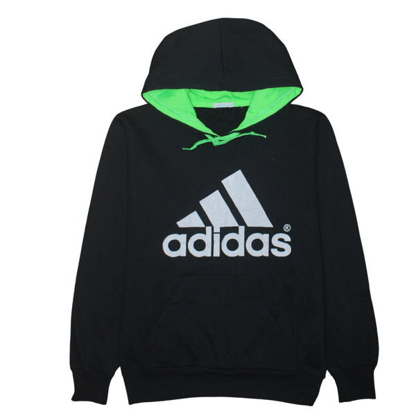 Adidas 90's Spellout Pullover Hoodie Medium Black