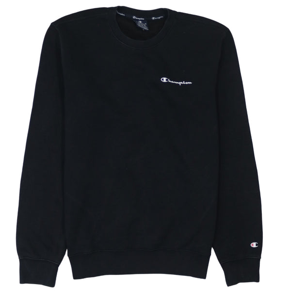 Champion 90's Lightweight Crew Neck Sweatshirt Medium Black
