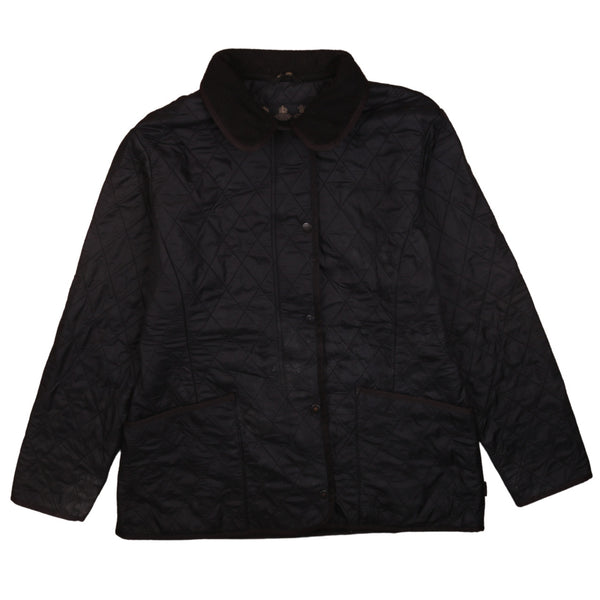 Barbour 90's Puffer Full Zip Up Windbreaker XLarge (missing sizing label) Black