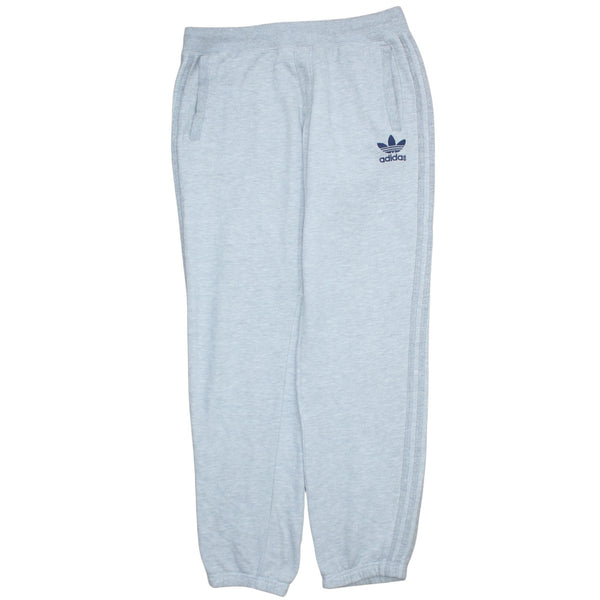 Adidas 90's Tracksuit Casual Joggers / Sweatpants Medium Grey