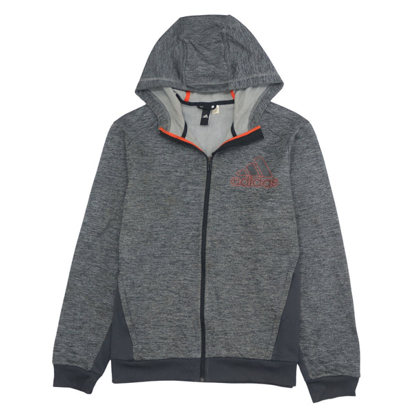 Adidas 90's Sportswear Full Zip Up Hoodie XXLarge  Grey