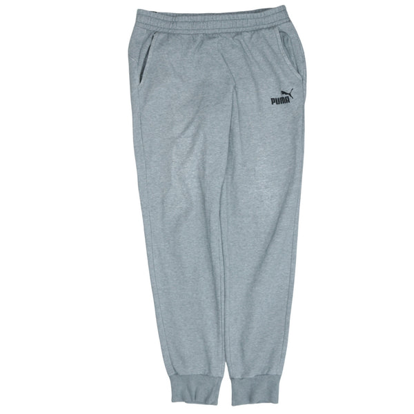 Puma 90's Casual Joggers / Sweatpants Large Grey