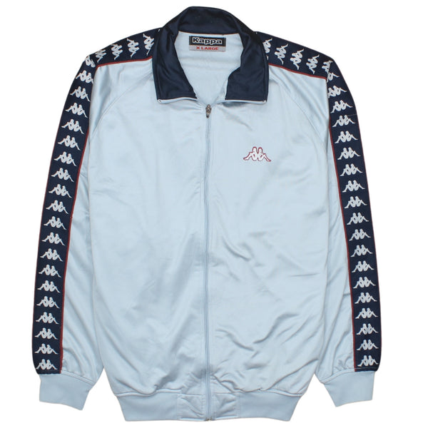 Vintage Kappa 90s Lightweight Full Zip Sweatshirt Men XLarge Grey