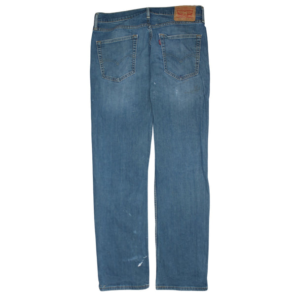 Levi's 90's 514 Straight Leg Baggy Jeans / Pants 32 Blue