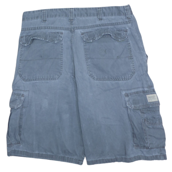 Wrangler 90's Vintage Baggy Chino Shorts Men's 36 Gray