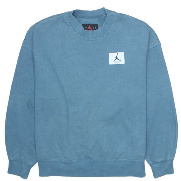 Vintage Jordan 90's Medium Blue Lightweight Crew Neck Sweatshirt