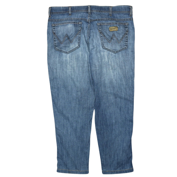 Wrangler 90's Lightwash Casual Trousers / Pants 38 Blue