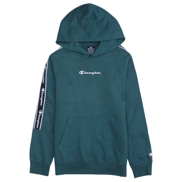 Reebok 90's Drawstring Pockets Pullover Hoodie XXLarge (2XL) Green