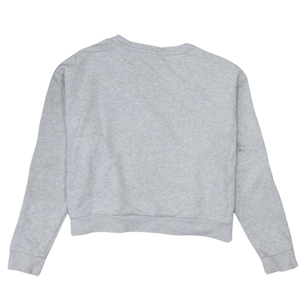 Puma 90's Spellout Crew Neck Cotton Sweatshirt XLarge Gray XL
