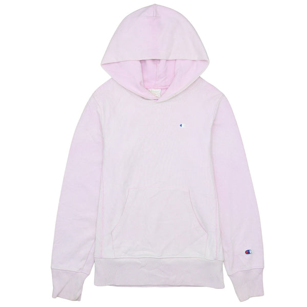 Champion Pink 90's Medium Women's Pullover Hoodie with Pockets