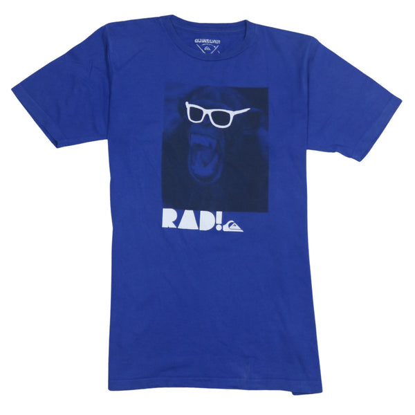 QuikSilver   T Shirt XSmall  Blue
