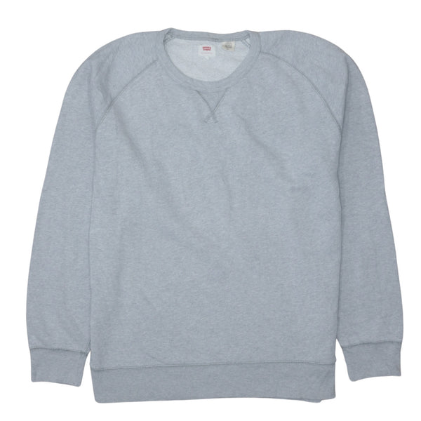 Levi's 90's Plain Crew Neck Sweatshirt Large Grey