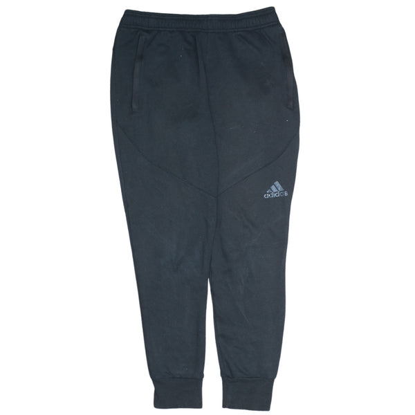 Adidas Men's Vintage 90's Black Joggers Sweatpants, Size 30, Elastic Waistband