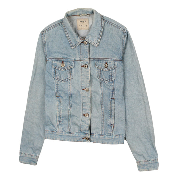 DenimCo. Vintage 90's XSmall Blue Button Up Denim Jacket No Label