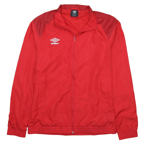 Umbro Vintage 90's Red Lightweight Full Zip Up Windbreaker Medium