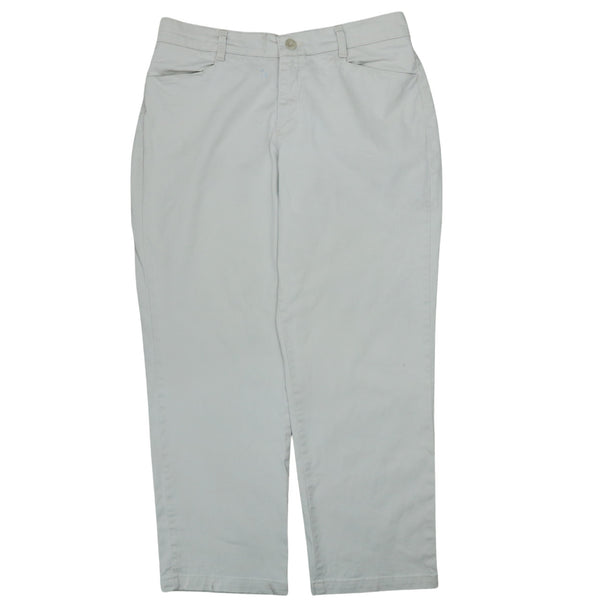 Lee 90's Vintage Men's Relaxed Fit Baggy Straight Leg Trousers Pants 34 Beige Cream