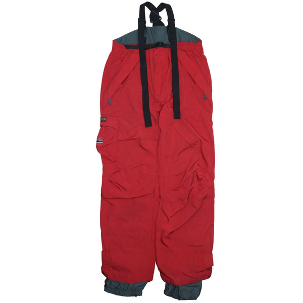 Napapijri 90's salopettes Casual Trousers / Pants 38 Red