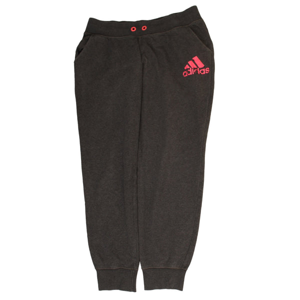 Adidas 90's Vintage Grey Joggers Sweatpants Women's Large - Casual