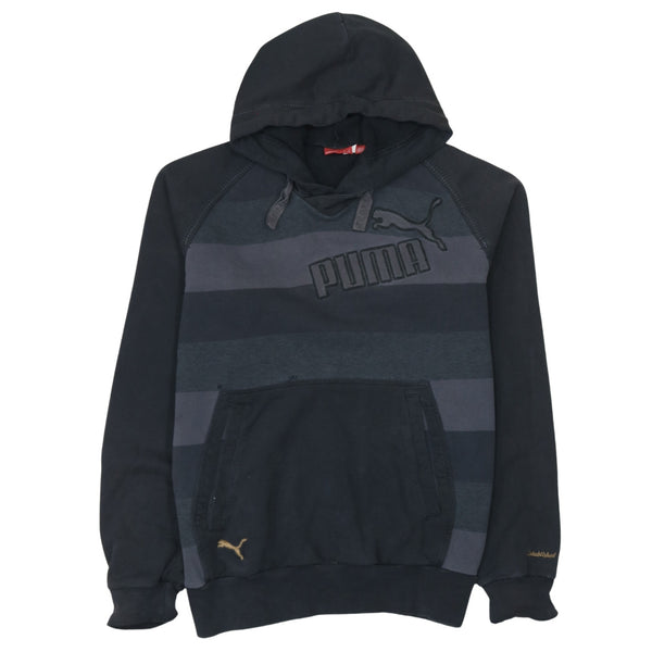 Puma 90's Spellout Pullover Hoodie Medium Black