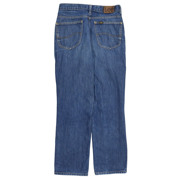 Lee 90's Lightwash Straight Leg Baggy Jeans / Pants 30 Navy Blue