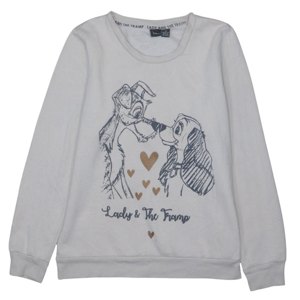 90's Disney Lady & The Tramp Vintage Crew Neck Sweatshirt Large