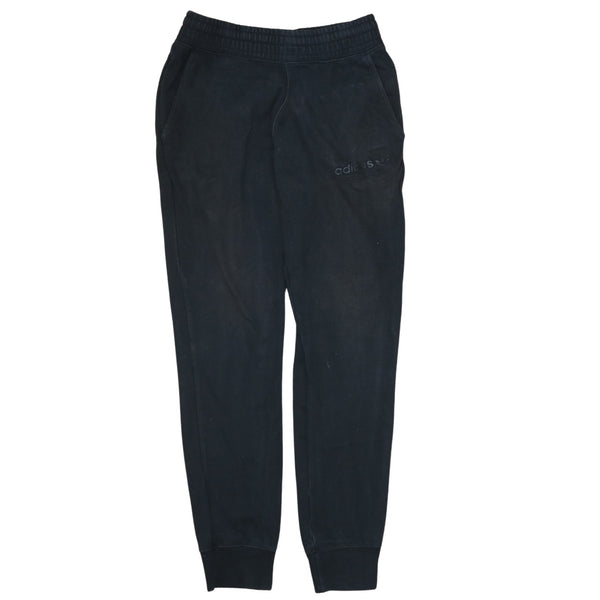 Adidas 90's Black Vintage Tracksuit Joggers Sweatpants Men's Small