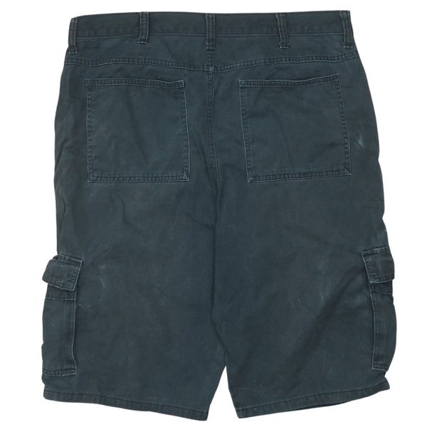Wrangler 90's Vintage Black Baggy Chino Shorts Men's 34