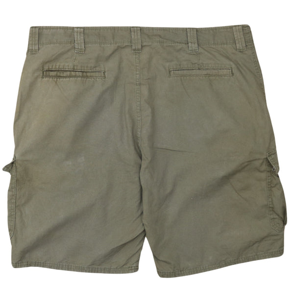 Wrangler 90's Cargo Pockets Baggy Chino Shorts 38 Brown