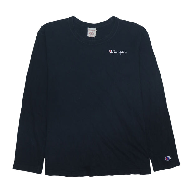 Vintage Champion 90's Heavyweight Crew Neck Sweatshirt Men's Small Black