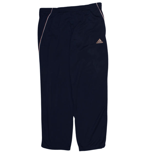 Adidas Vintage 90's Navy Blue Straight Leg Baggy Joggers Sweatpants 34
