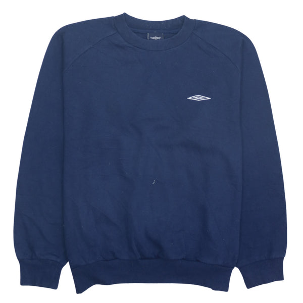 Vintage Umbro 90’s Heavyweight Crew Neck Sweatshirt XLarge Navy Blue