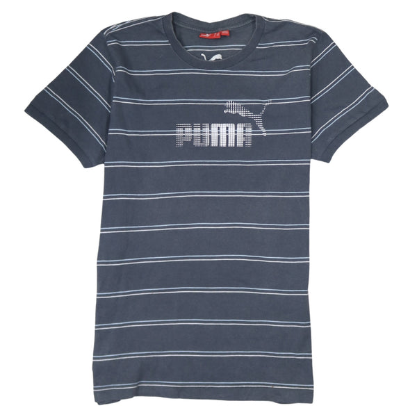 Puma 90's Spellout Short Sleeves T Shirt Large Grey