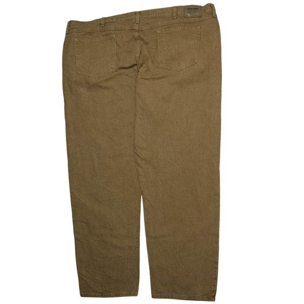 Wrangler 90's Straight Leg Baggy Trousers / Pants 46 Brown