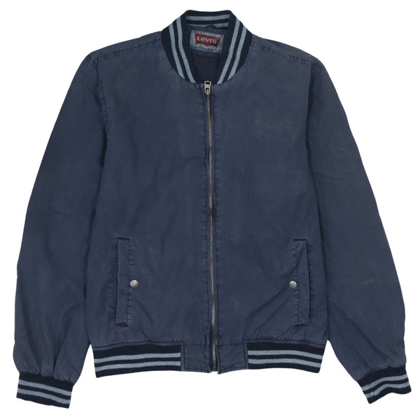 Levi's 90's Navy Blue Full Zip Windbreaker Jacket Men's Medium
