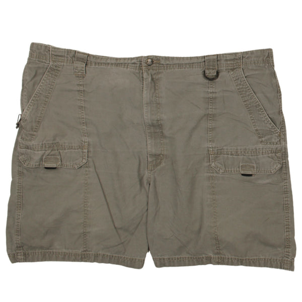 Wrangler Vintage Grey Cargo Shorts Men Size 46 90's Style Pockets