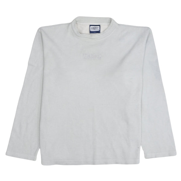 Umbro 90's Lightweight Crew Neck Sweatshirt Large Grey