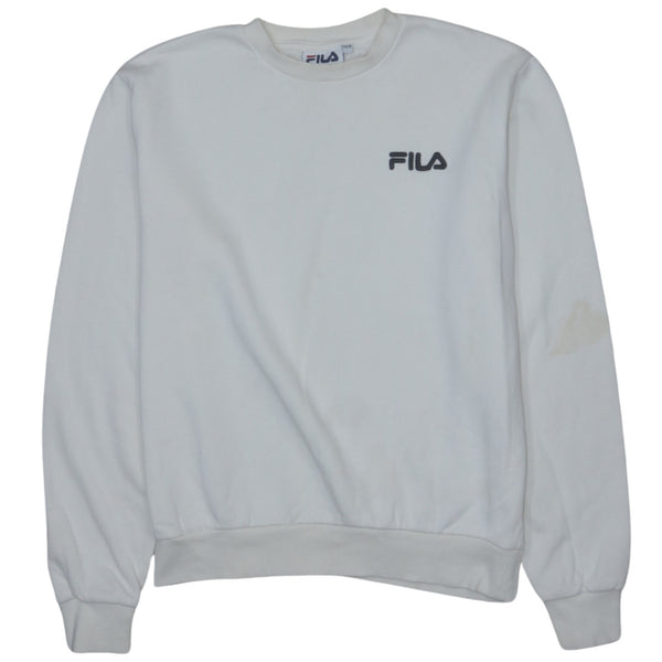 Fila 90's Heavyweight Crew Neck Sweatshirt XSmall Beige Cream