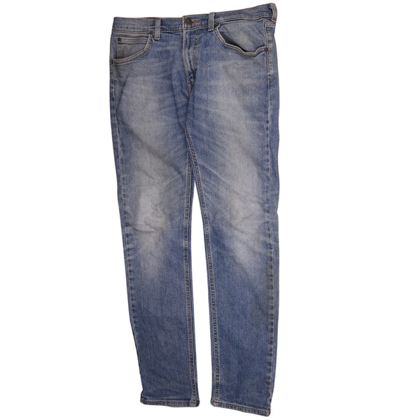 Lee Men's 90's Blue Casual Vintage Pants Size 32 Waist Rare Find