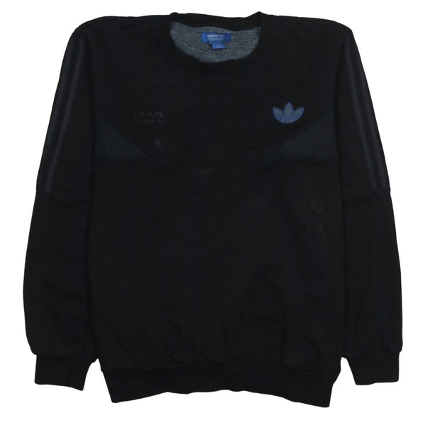 Adidas 90's Lightweight Crew Neck Sweatshirt XLarge Black