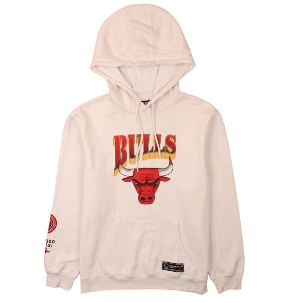 NBA 90's Chicago Bulls Pullover Hoodie XXLarge (2XL) White