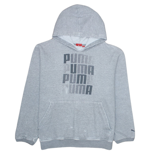 Puma 90's  Hoodie Large Grey