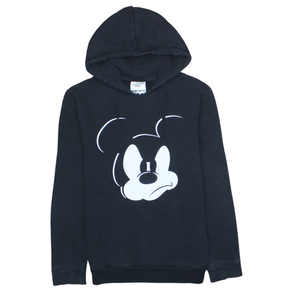 Vintage 90s Disney Mickey Mouse Pullover Hoodie Black XSmall Unisex
