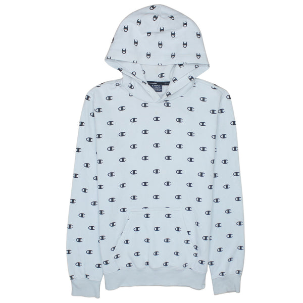 Champion 90's Lightweight Pullover Hoodie XSmall White
