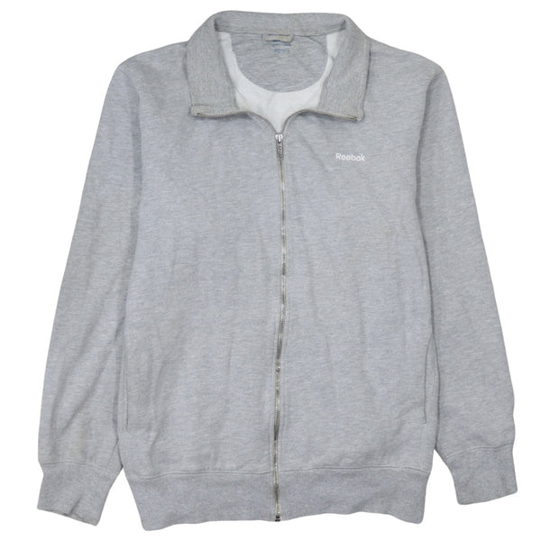 Reebok 90's Grey Lightweight Full Zip Sweatshirt XL
