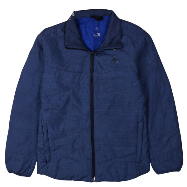 Adidas 90's Blue Lightweight Full Zip Windbreaker Men's Medium
