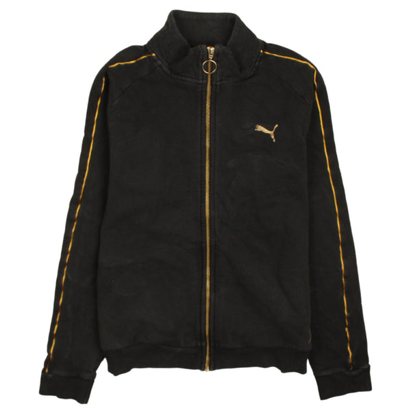 Puma 90's Black Hiking Full Zip Sweatshirt Women's Large