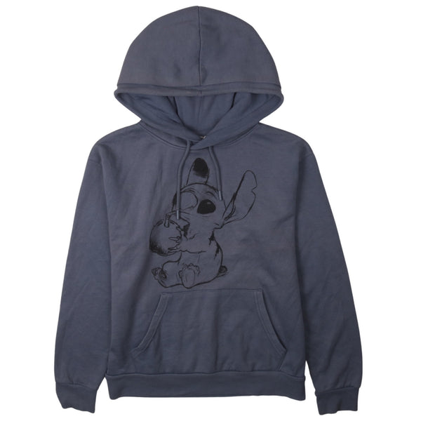 Vintage 90's Disney Stitch Pullover Hoodie Women's XSmall Blue