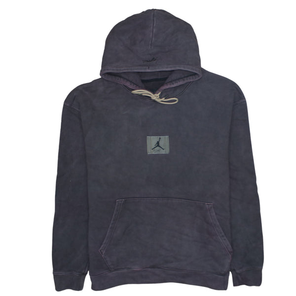 Jordan 90's Drawstring Pockets Pullover Hoodie XXLarge (2XL) Purple