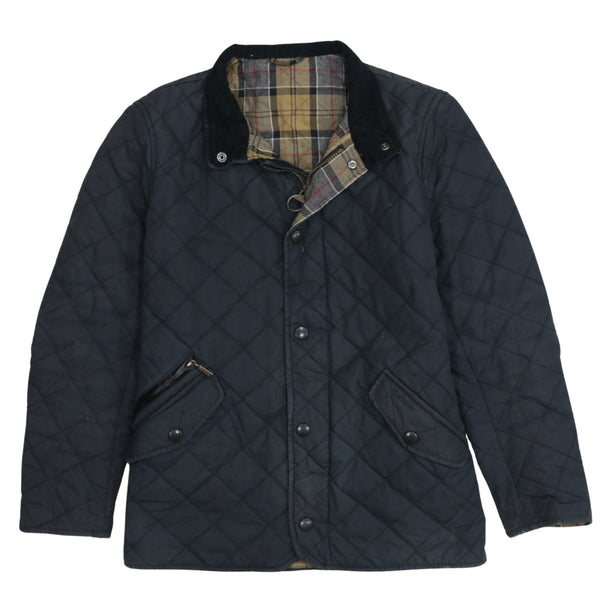 Barbour 90's Lightweight Full Zip Up Windbreaker Medium Black