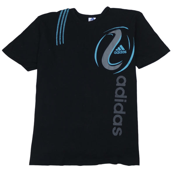 Adidas 90's Spellout Short Sleeves T Shirt XXLarge (2XL) Black